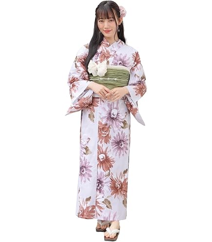 Amazon.co.jp: herlipto 浴衣 Yuri to Botan Suisaibana : ファッション